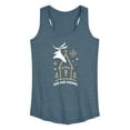 thumbnail image 1 of The Nightmare Before Christmas - Ho Ho Howl - Women's Racerback Tank Top, 1 of 5