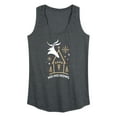 thumbnail image 1 of The Nightmare Before Christmas - Ho Ho Howl - Women's Racerback Tank Top, 1 of 5