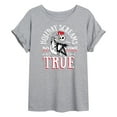 thumbnail image 1 of The Nightmare Before Christmas - Holiday Screams Come True - Juniors Ideal Flowy Muscle T-Shirt, 1 of 5