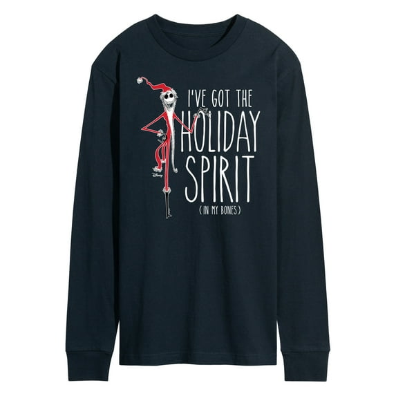 The Nightmare Before Christmas - Holiday Spirit In My Bones - Men's Long Sleeve T-Shirt