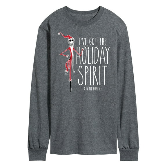 The Nightmare Before Christmas - Holiday Spirit In My Bones - Men's Long Sleeve T-Shirt