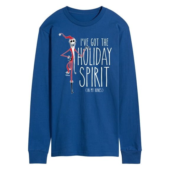 The Nightmare Before Christmas - Holiday Spirit In My Bones - Men's Long Sleeve T-Shirt