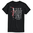 thumbnail image 1 of The Nightmare Before Christmas - Holiday Spirit In My Bones - Men's Short Sleeve Graphic T-Shirt, 1 of 5