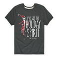thumbnail image 1 of The Nightmare Before Christmas - Holiday Spirit In My Bones - Toddler And Youth Short Sleeve Graphic T-Shirt, 1 of 5