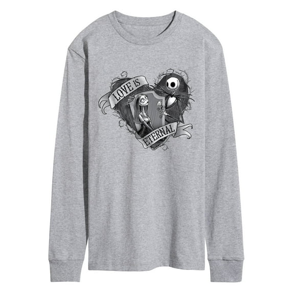The Nightmare Before Christmas - Jack And Sally Love Eternal - Men's Long Sleeve T-Shirt