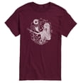 thumbnail image 1 of The Nightmare Before Christmas - Jack And Sally Valentine - Men's Short Sleeve Graphic T-Shirt, 1 of 4
