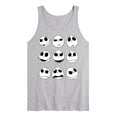 thumbnail image 1 of The Nightmare Before Christmas - Jack Face Grid - Men's Jersey Tank Top, 1 of 4