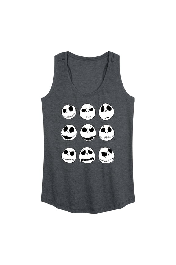 - Jack Face Grid - Women's Racerback Tank Top
