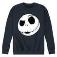 thumbnail image 1 of The Nightmare Before Christmas - Jack Face - Men's Crew Neck Fleece Pullover, 1 of 5