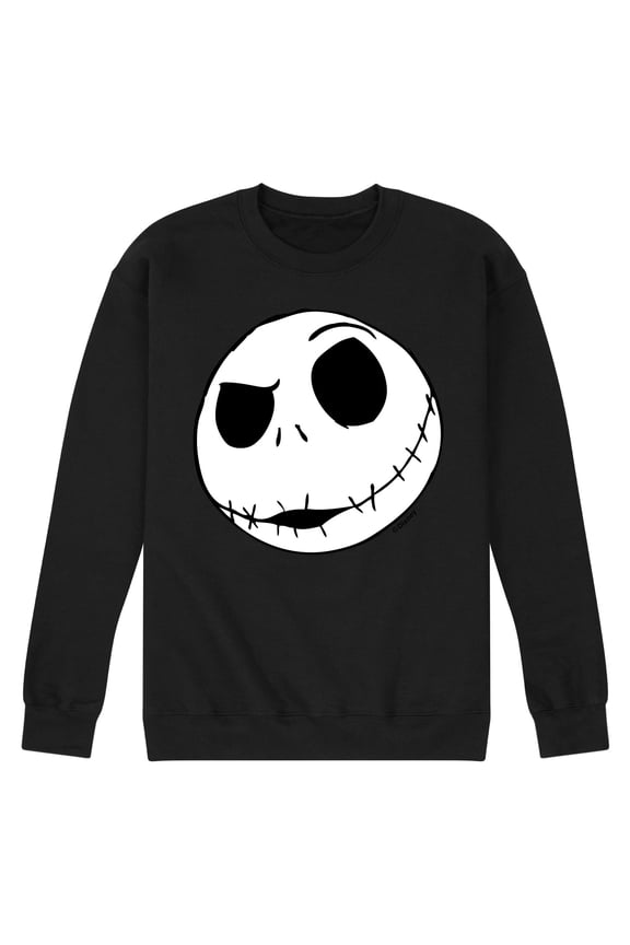 - Jack Face - Men's Crew Neck Fleece Pullover