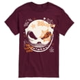 thumbnail image 1 of The Nightmare Before Christmas - Jack Face - Men's Short Sleeve Graphic T-Shirt, 1 of 4
