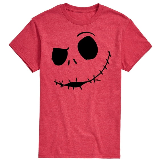 The Nightmare Before Christmas - Jack Face - Men's Short Sleeve Graphic T-Shirt