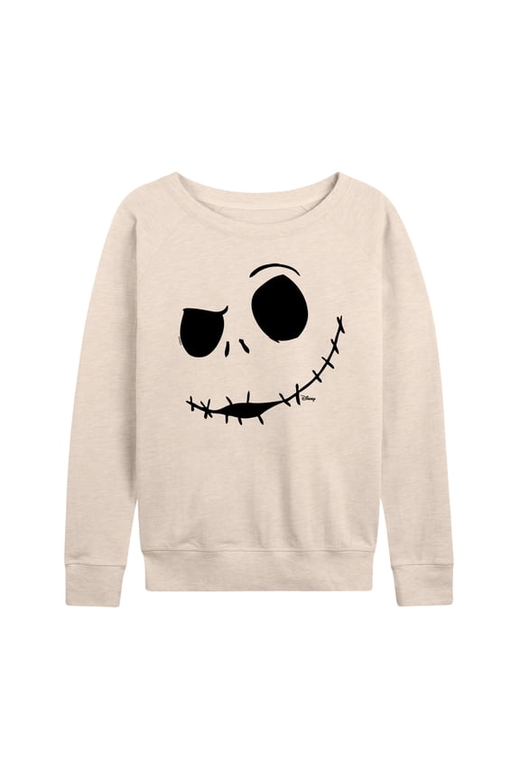 - Jack Face - Women's Lightweight French Terry Long Sleeve Shirt