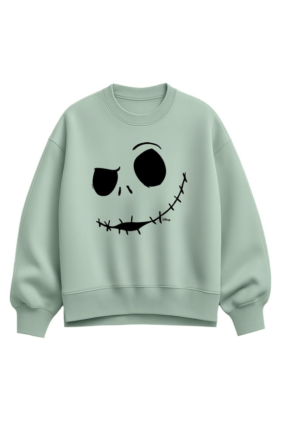 - Jack Face - Women's Oversized Fleece Crew Sweatshirt