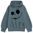thumbnail image 1 of The Nightmare Before Christmas - Jack Face - Women's Oversized Fleece Hoodie Sweatshirt, 1 of 3