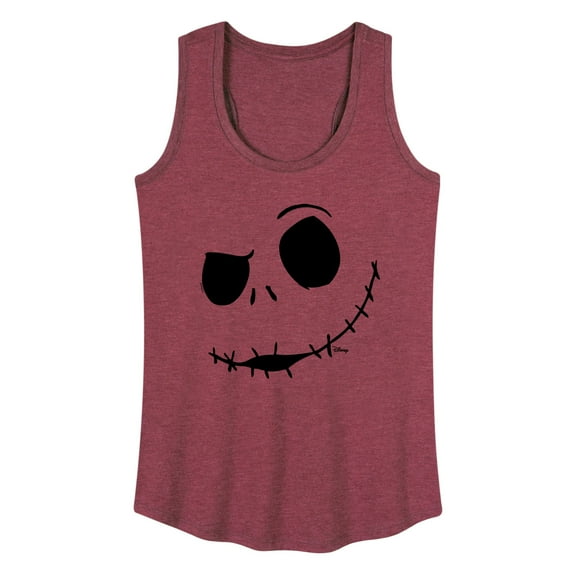 The Nightmare Before Christmas - Jack Face - Women's Racerback Tank Top