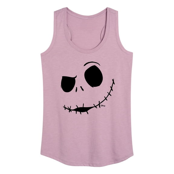 The Nightmare Before Christmas - Jack Face - Women's Racerback Tank Top