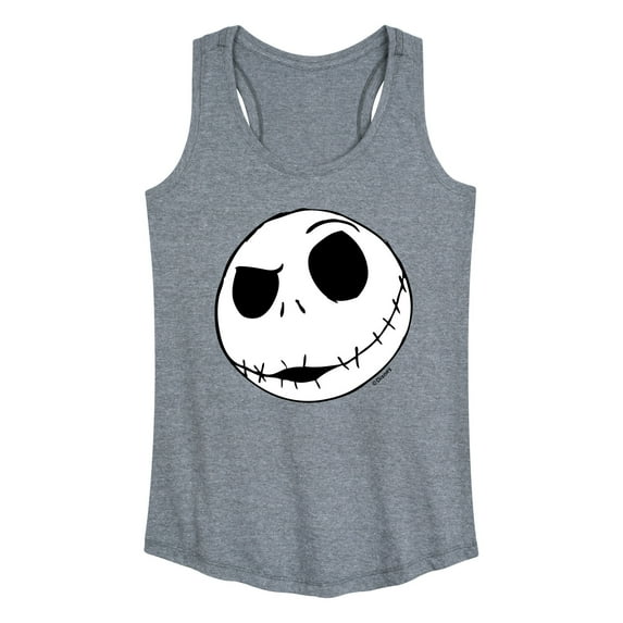 The Nightmare Before Christmas - Jack Face - Women's Racerback Tank Top