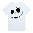 thumbnail image 1 of The Nightmare Before Christmas - Jack Face - Youth Short Sleeve Graphic T-Shirt, 1 of 5