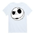 thumbnail image 1 of The Nightmare Before Christmas - Jack Face - Youth Short Sleeve Graphic T-Shirt, 1 of 5