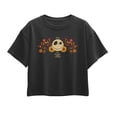 thumbnail image 1 of The Nightmare Before Christmas - Jack Fall Florals- Youth Girls Boxy T-Shirt Short Sleeve Boxy Graphic T-Shirt, 1 of 4