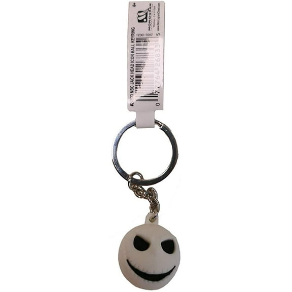 The Nightmare Before Christmas Jack Happy Icon Ball Keychain