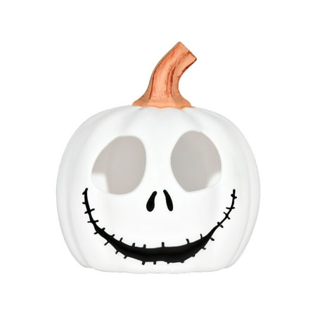 The Nightmare Before Christmas Jack Mini Light Up Pumpkin, 3.5"