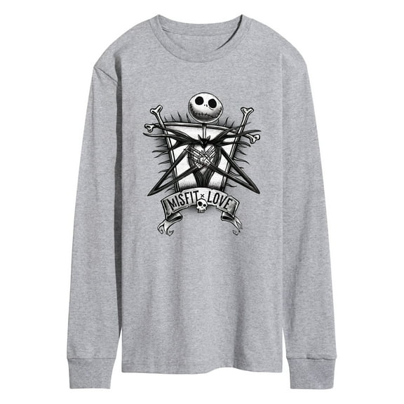 The Nightmare Before Christmas - Jack Misfit Love - Men's Long Sleeve T-Shirt