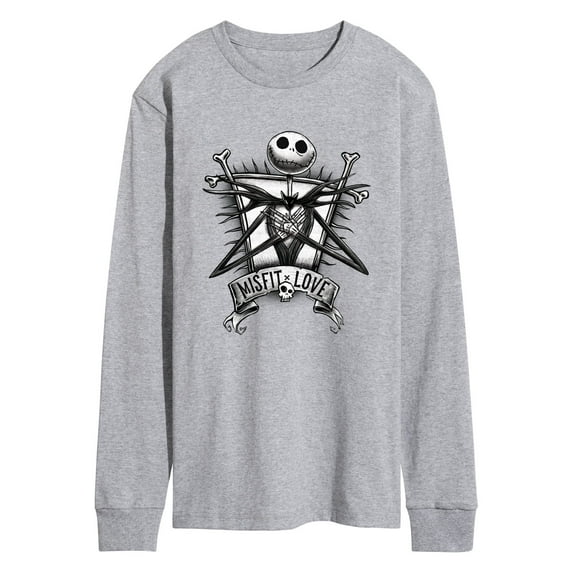 The Nightmare Before Christmas - Jack Misfit Love - Men's Long Sleeve T-Shirt