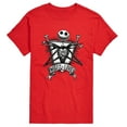 thumbnail image 1 of The Nightmare Before Christmas - Jack Misfit Love - Men's Short Sleeve Graphic T-Shirt, 1 of 5