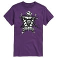 thumbnail image 1 of The Nightmare Before Christmas - Jack Misfit Love - Men's Short Sleeve Graphic T-Shirt, 1 of 4