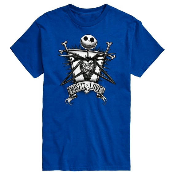 The Nightmare Before Christmas - Jack Misfit Love - Men's Short Sleeve Graphic T-Shirt