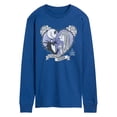 thumbnail image 1 of The Nightmare Before Christmas - Jack Sally Heart Rose - Men's Long Sleeve Graphic T-Shirt, 1 of 4