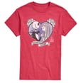 thumbnail image 1 of The Nightmare Before Christmas - Jack Sally Heart Rose - Men's Short Sleeve Graphic T-Shirt, 1 of 4