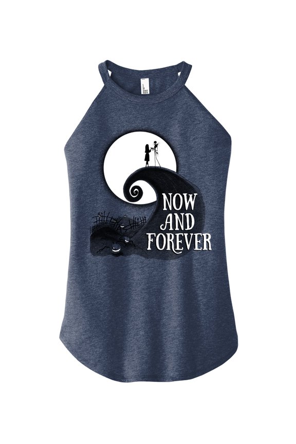 - Jack Sally Now and Forever - Juniors High Neck Tank Top