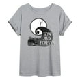 thumbnail image 1 of The Nightmare Before Christmas - Jack Sally Now and Forever - Juniors Ideal Flowy Muscle T-Shirt, 1 of 5