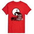 thumbnail image 1 of The Nightmare Before Christmas - Jack Sally Now and Forever - Men's Short Sleeve Graphic T-Shirt, 1 of 5