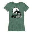 thumbnail image 1 of The Nightmare Before Christmas - Jack Sally Now and Forever - Women's Short Sleeve Graphic T-Shirt, 1 of 5
