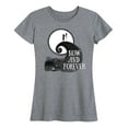 thumbnail image 1 of The Nightmare Before Christmas - Jack Sally Now and Forever - Women's Short Sleeve Graphic T-Shirt, 1 of 5