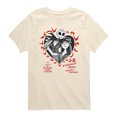 thumbnail image 1 of The Nightmare Before Christmas - Jack & Sally - Youth Boys Short Sleeve Graphic T-Shirt, 1 of 3