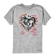 thumbnail image 1 of The Nightmare Before Christmas - Jack & Sally - Youth Boys Short Sleeve Graphic T-Shirt, 1 of 4