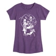 thumbnail image 1 of The Nightmare Before Christmas - Jack Sally Zero - Toddler And Youth Girls Short Sleeve Graphic T-Shirt, 1 of 5