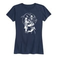thumbnail image 1 of The Nightmare Before Christmas - Jack Sally Zero - Women's Short Sleeve Graphic T-Shirt, 1 of 5