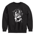 thumbnail image 1 of The Nightmare Before Christmas - Jack Sally Zero - Youth Crewneck Fleece Sweatshirt, 1 of 5