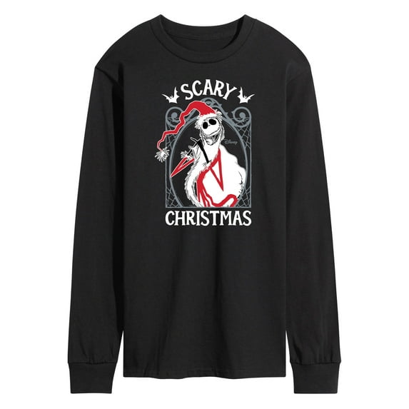 The Nightmare Before Christmas - Jack Scary Christmas - Men's Long Sleeve T-Shirt