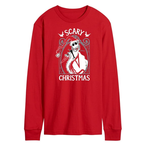 The Nightmare Before Christmas - Jack Scary Christmas - Men's Long Sleeve T-Shirt
