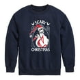 thumbnail image 1 of The Nightmare Before Christmas - Jack Scary Christmas - Toddler And Youth Crewneck Fleece Sweatshirt, 1 of 5