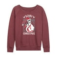thumbnail image 1 of The Nightmare Before Christmas - Jack Scary Christmas - Women's Lightweight French Terry Long Sleeve Shirt, 1 of 5