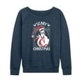 thumbnail image 1 of The Nightmare Before Christmas - Jack Scary Christmas - Women's Lightweight French Terry Long Sleeve Shirt, 1 of 5