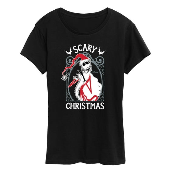 The Nightmare Before Christmas - Jack Scary Christmas - Women's Short Sleeve Graphic T-Shirt